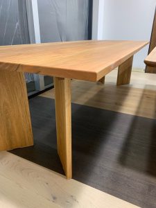 NSW Spotted Gum Table - Rectangle - Matching Timber Legs